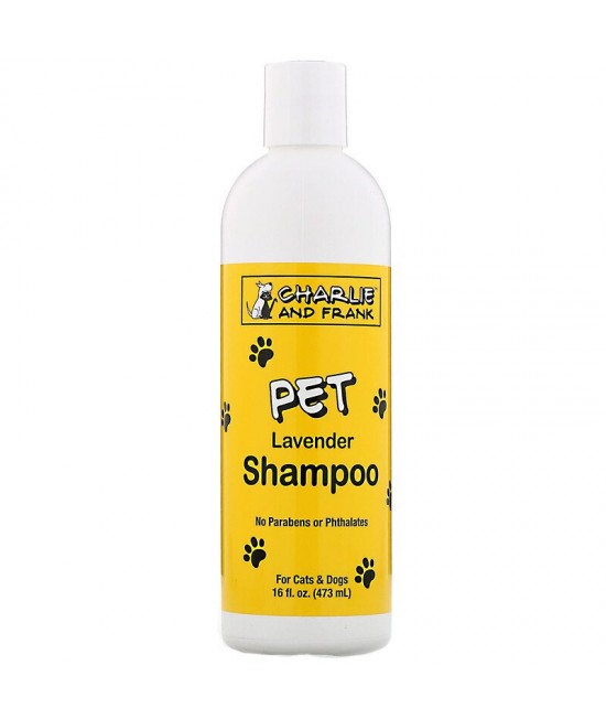 Charlie & Frank, Pet Shampoo, Lavender, 16 fl oz (473 ml)