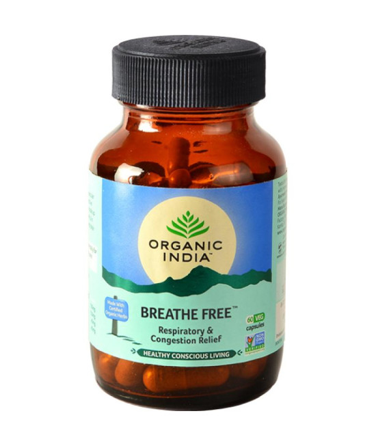 Breathe Free 60 Capsules Bottle